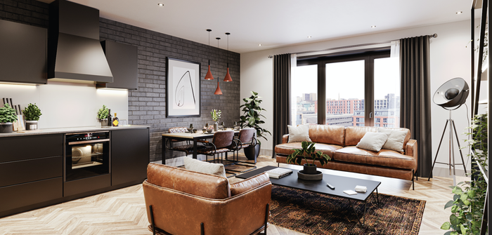 Two Bedroom Apartment For Sale Kent Street In Birmingham